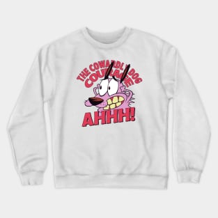 Cowardly - AHHH!! Crewneck Sweatshirt